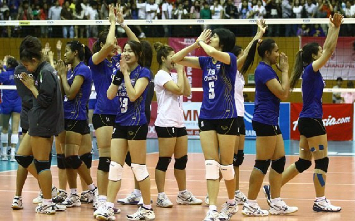 'นักตบสาวไทย'อัด'เซอร์เบีย'3-1 'นักตบสาวไทย'อัด'เซอร์เบีย'3-1