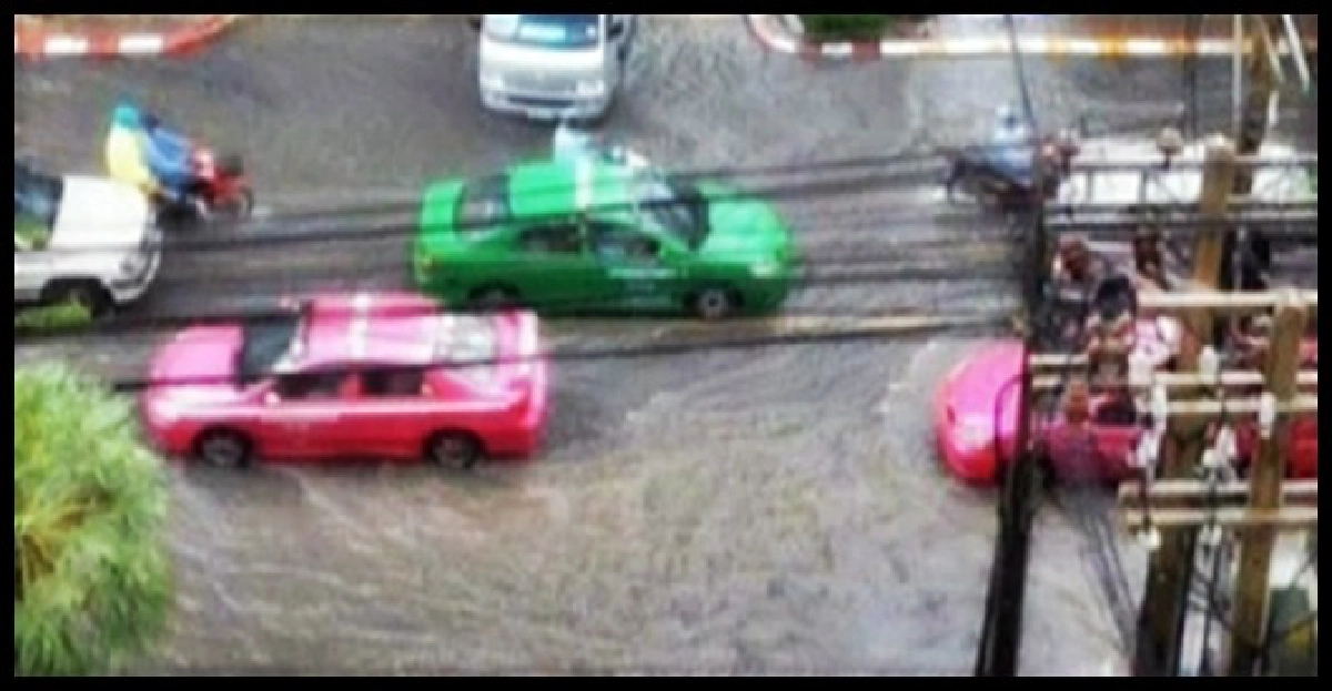 น้ำท่วม!กทม.อ้างฝนหนักระบายไม่ทัน
