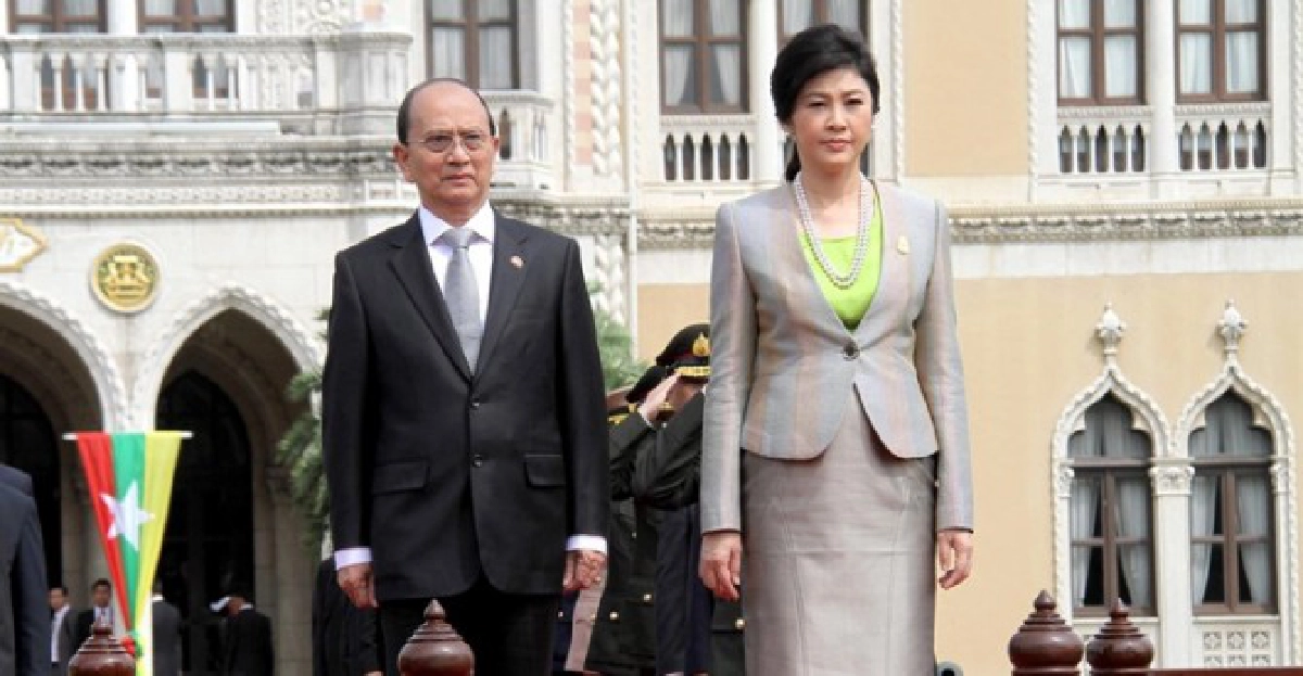 'ยิ่งลักษณ์'ต้อนรับ'เต็งเส่ง'-ถกทวิภาคี