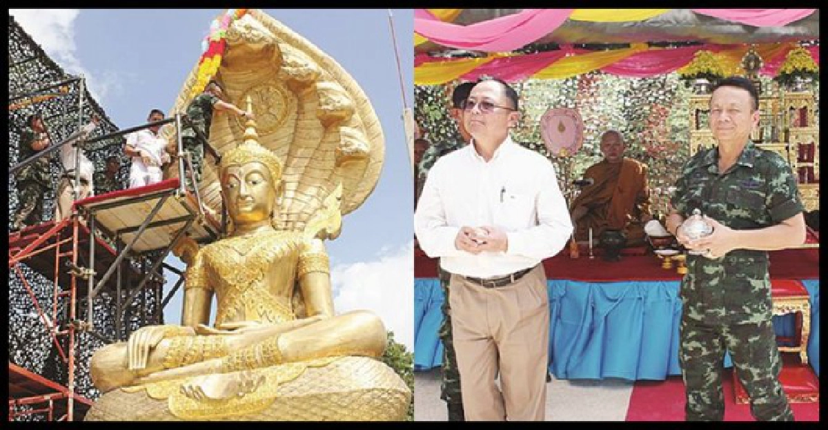มทภ.๔สร้าง'พระศรีศากยมุนีฯ'พลังใจดับไฟใต้ มทภ.๔สร้าง'พระศรีศากยมุนีฯ'พลังใจดับไฟใต้