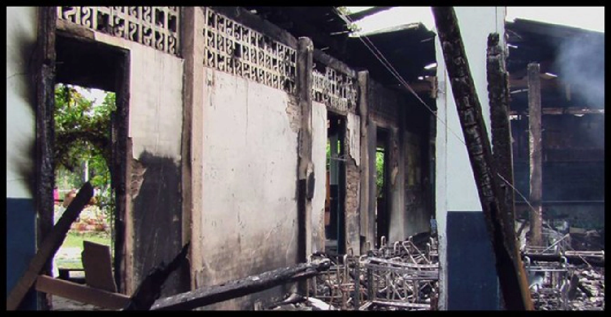 นร.ประถมโกรธครูตี'เผาโรงเรียน'