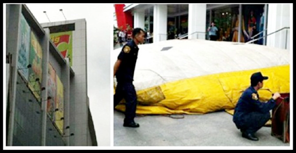 หวาดเสียว!ชายคลั่งปีนBigCราชดำริ หวาดเสียว!ชายคลั่งปีนBigCราชดำริ