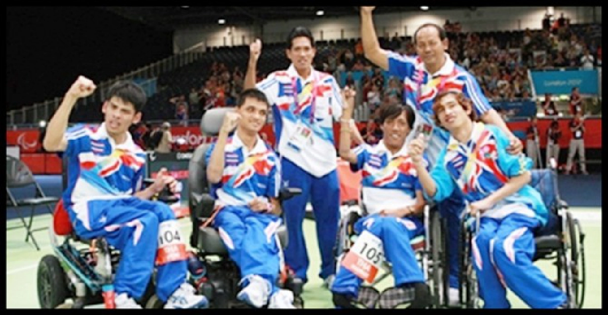 สุดยอด!บอคเซียไทยชนะจีนคว้าเหรียญทอง สุดยอด!บอคเซียไทยชนะจีนคว้าเหรียญทอง