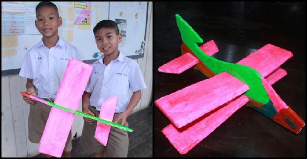 ของเล่นบินได้ฝีมือเด็กไทย ของเล่นบินได้ฝีมือเด็กไทย