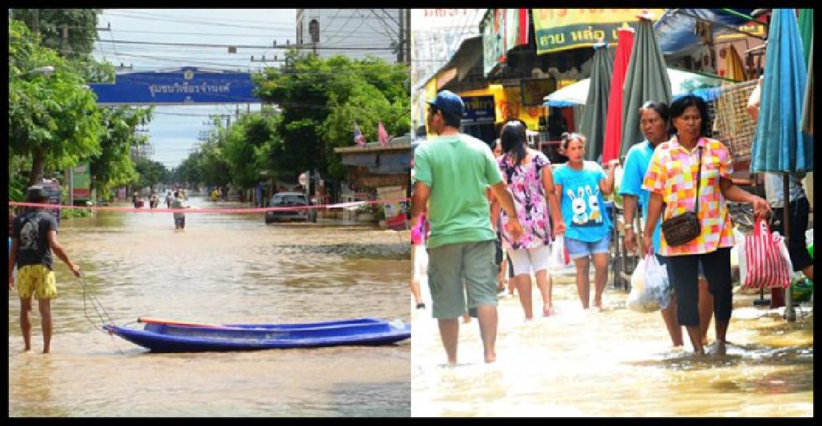 เจ้าพระยาเอ่อ!ชาวปทุมฯเตรียมเรือเผ่น เจ้าพระยาเอ่อ!ชาวปทุมฯเตรียมเรือเผ่น