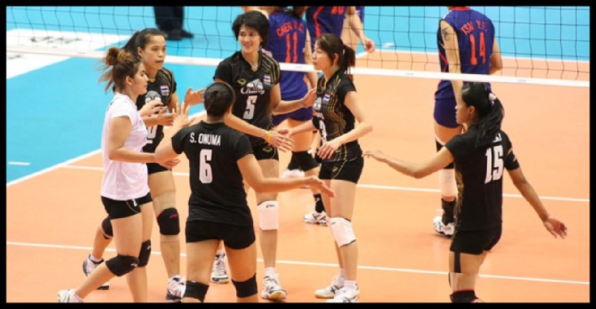 แรง!ตบสาวไทยทะลุตัดเชือกเอเชียนคัพ แรง!ตบสาวไทยทะลุตัดเชือกเอเชียนคัพ