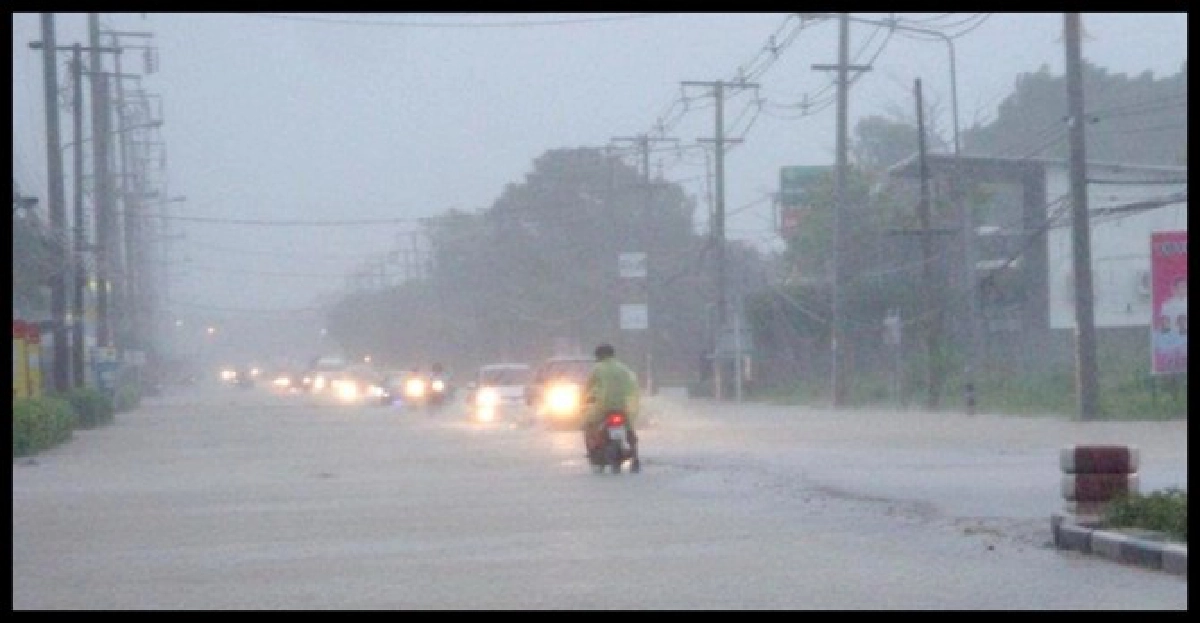 วันนี้กทม.ฝนชุก80%ตกหนักบางแห่ง
