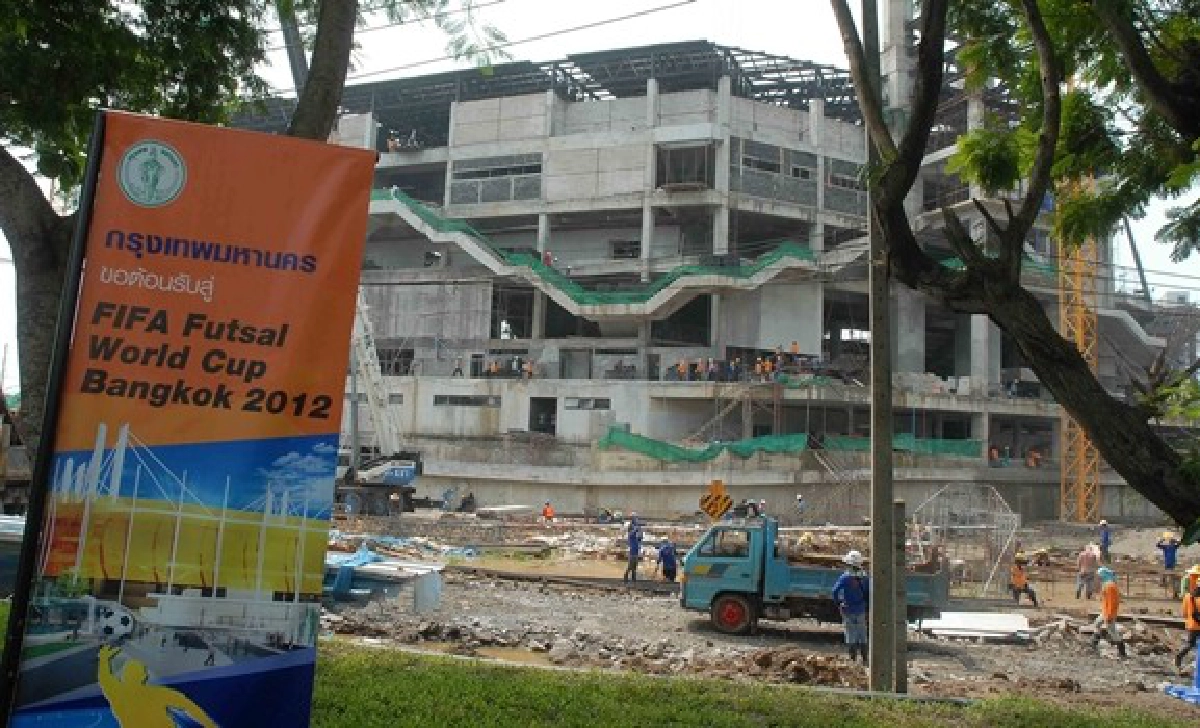 'ฟีฟ่า'ยังไม่ชัวร์สนามจัดฟุตซอล2012 'ฟีฟ่า'ยังไม่ชัวร์สนามจัดฟุตซอล2012