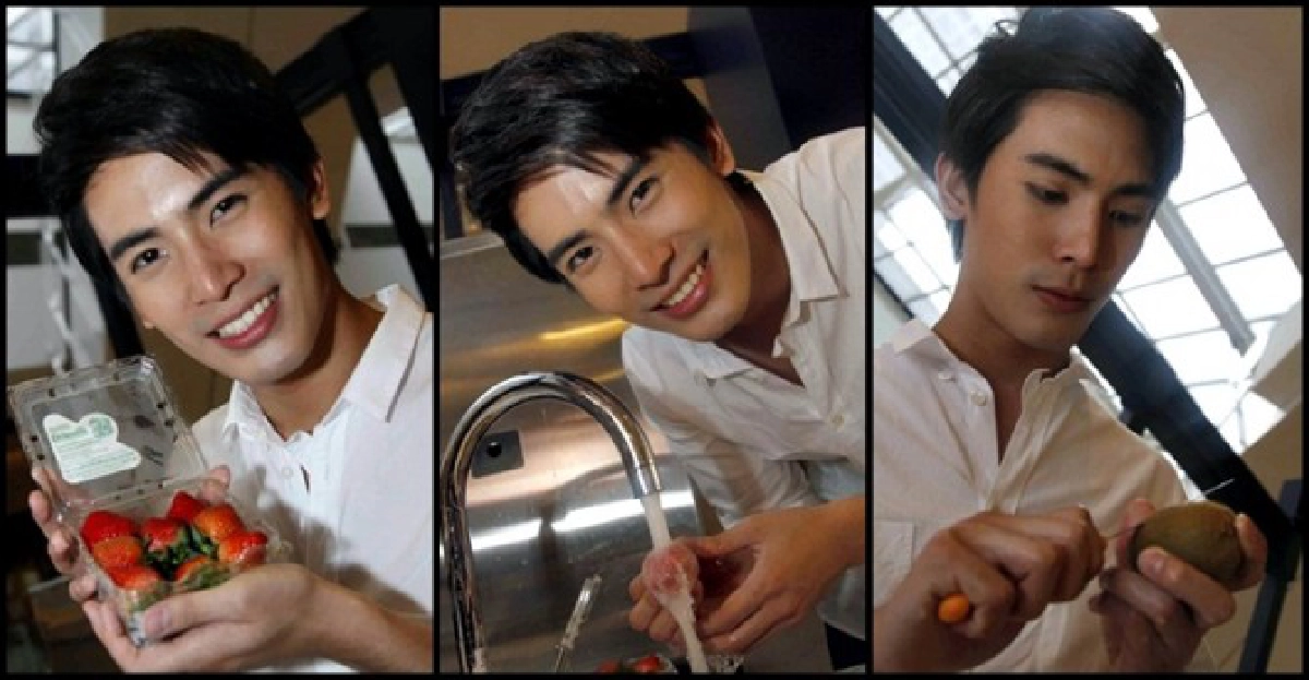 'สน'ชวน'วิว'ลิ้มลองทำไอศกรีม 'สน'ชวน'วิว'ลิ้มลองทำไอศกรีม