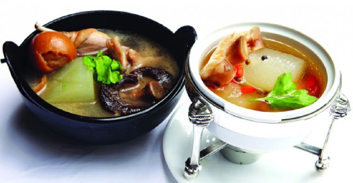 นกพิราบตุ๋นมะนาวดอง 