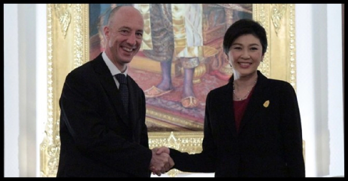 'ปู'เชื่อสัมพันธ์แน่นแฟ้นทูตผู้ดีพูดไทย 'ปู'เชื่อสัมพันธ์แน่นแฟ้นทูตผู้ดีพูดไทย