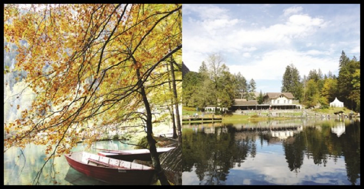ทะเลสาบแห่งน้ำตา(Blausee) ทะเลสาบแห่งน้ำตา(Blausee)