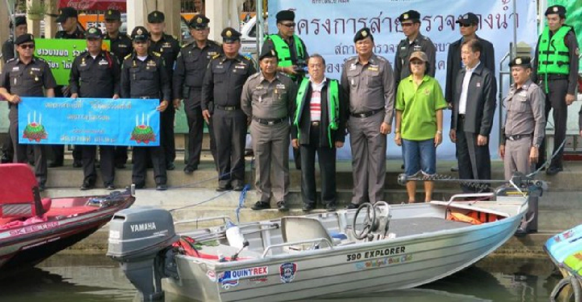 เปิดสายตรวจทางน้ำสน.บางมดครั้งที่4 เปิดสายตรวจทางน้ำสน.บางมดครั้งที่4