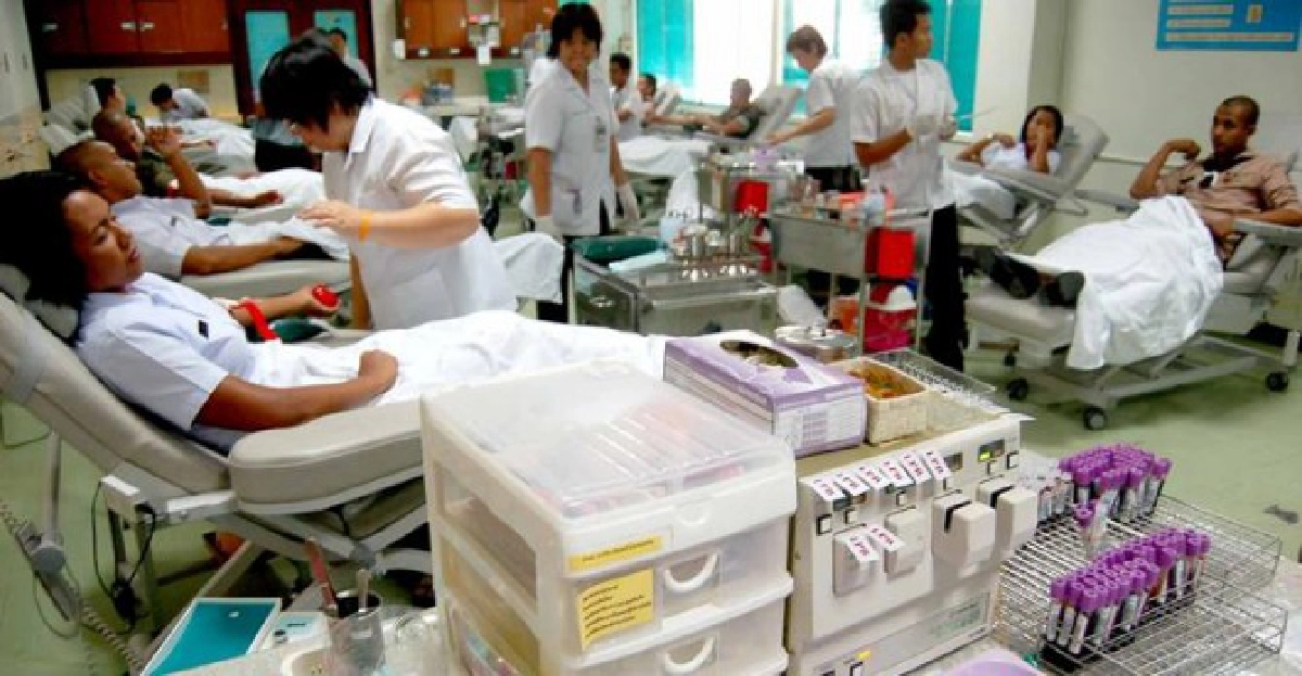 รพ.ลำพูนเชิญบริจาคโลหิตสำรองช่วงลอยกระทง รพ.ลำพูนเชิญบริจาคโลหิตสำรองช่วงลอยกระทง