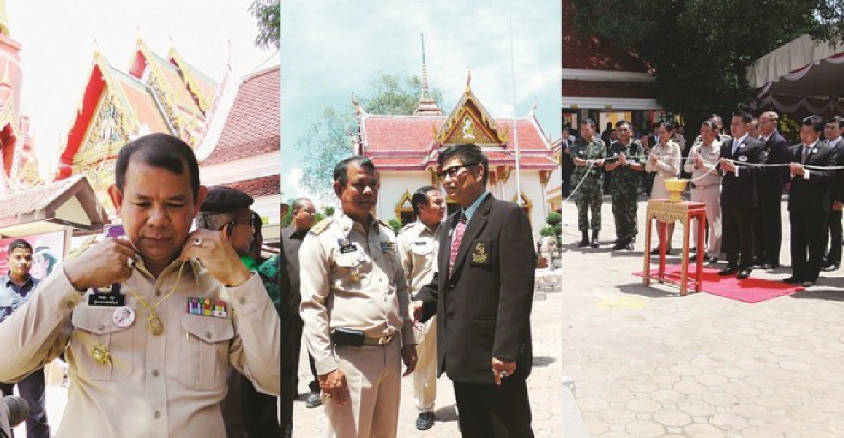 'ประมุข'กับวจี'พ่อทวดพุทธคุณครอบจักรวาล' 'ประมุข'กับวจี'พ่อทวดพุทธคุณครอบจักรวาล'