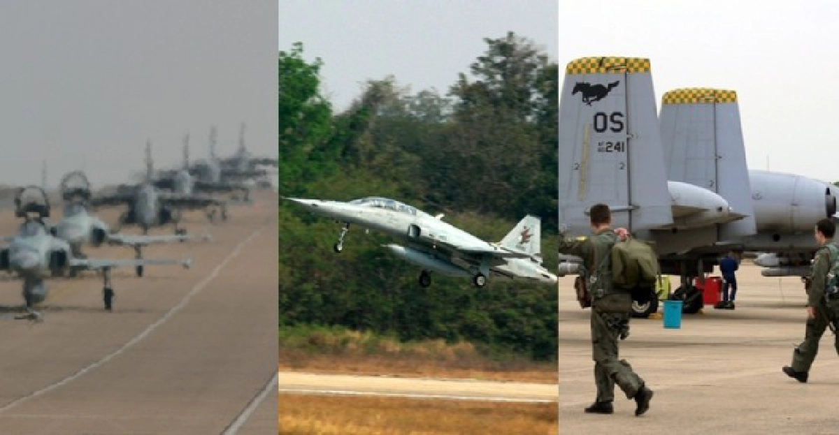 ไทย-สิงคโปร์-สหรัฐฝึก'โคปไทเกอร์' ไทย-สิงคโปร์-สหรัฐฝึก'โคปไทเกอร์'