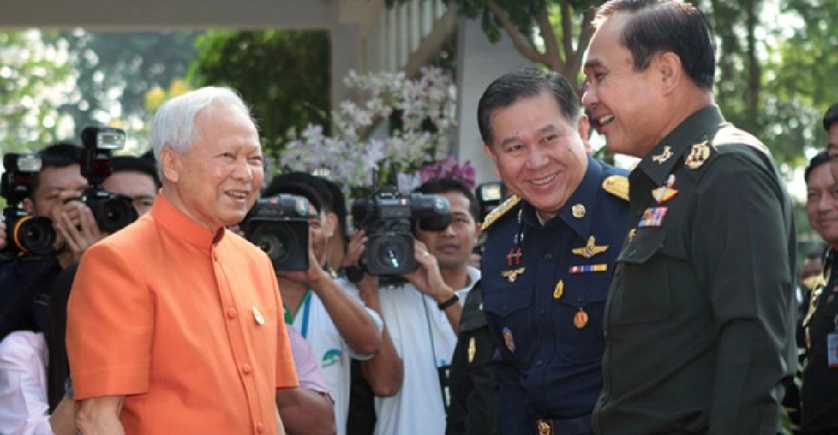 'ป๋าเปรม'เปิดบ้านให้ 'บิ๊กโอ๋'นำอวยพรปีใหม่ 'ป๋าเปรม'เปิดบ้านให้ 'บิ๊กโอ๋'นำอวยพรปีใหม่