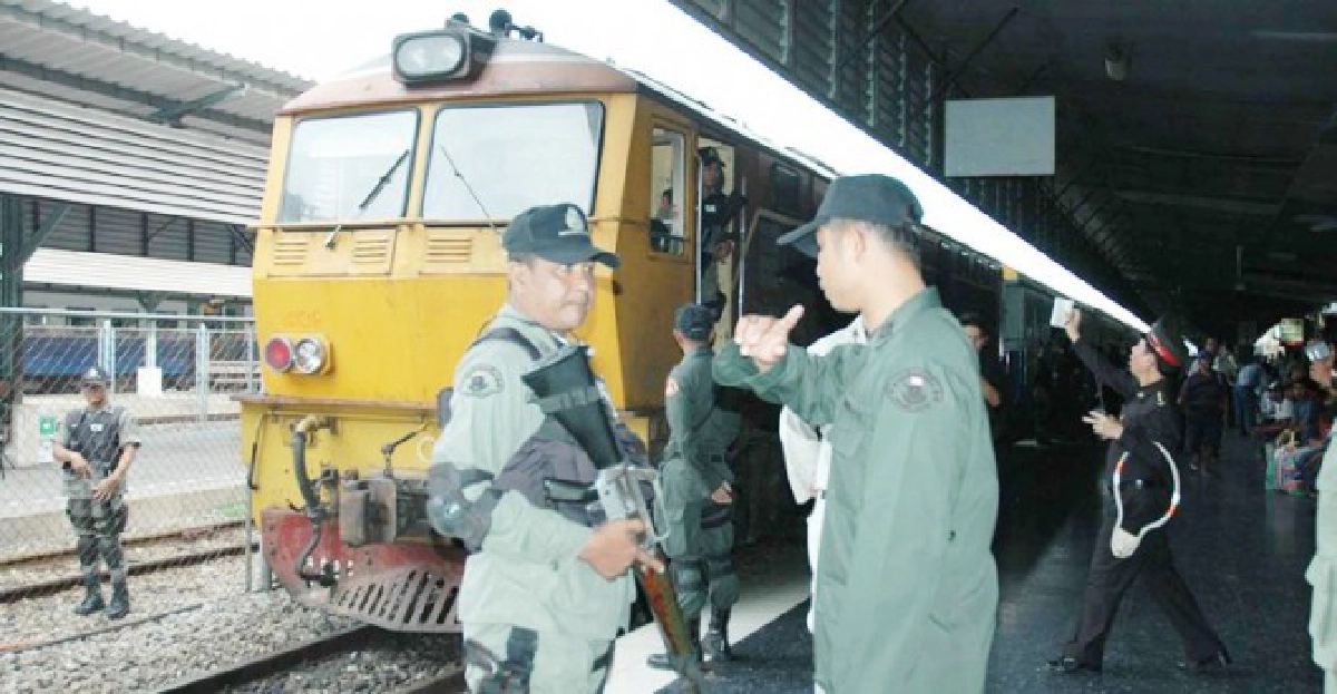 รถไฟใต้เข้มความปลอดภัยรับปีใหม่