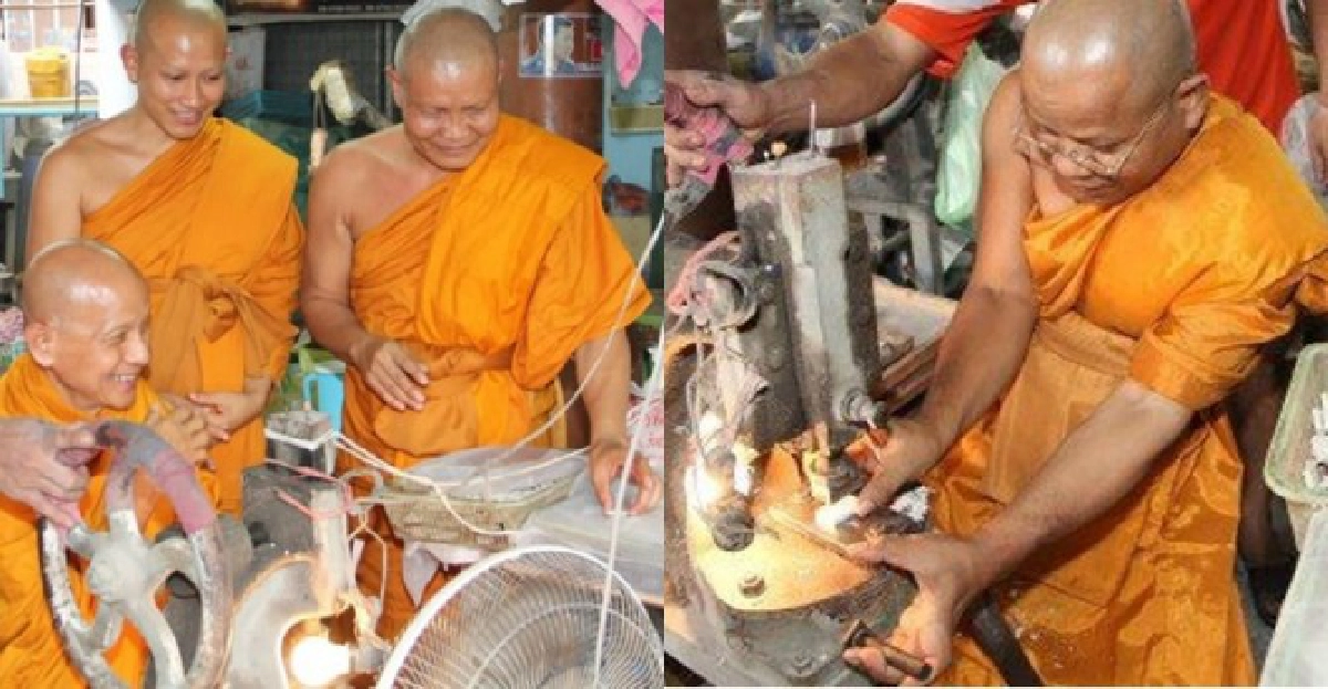 พระมหาโชว์กดแป้นพิมพ์พระแจกปีใหม่ พระมหาโชว์กดแป้นพิมพ์พระแจกปีใหม่