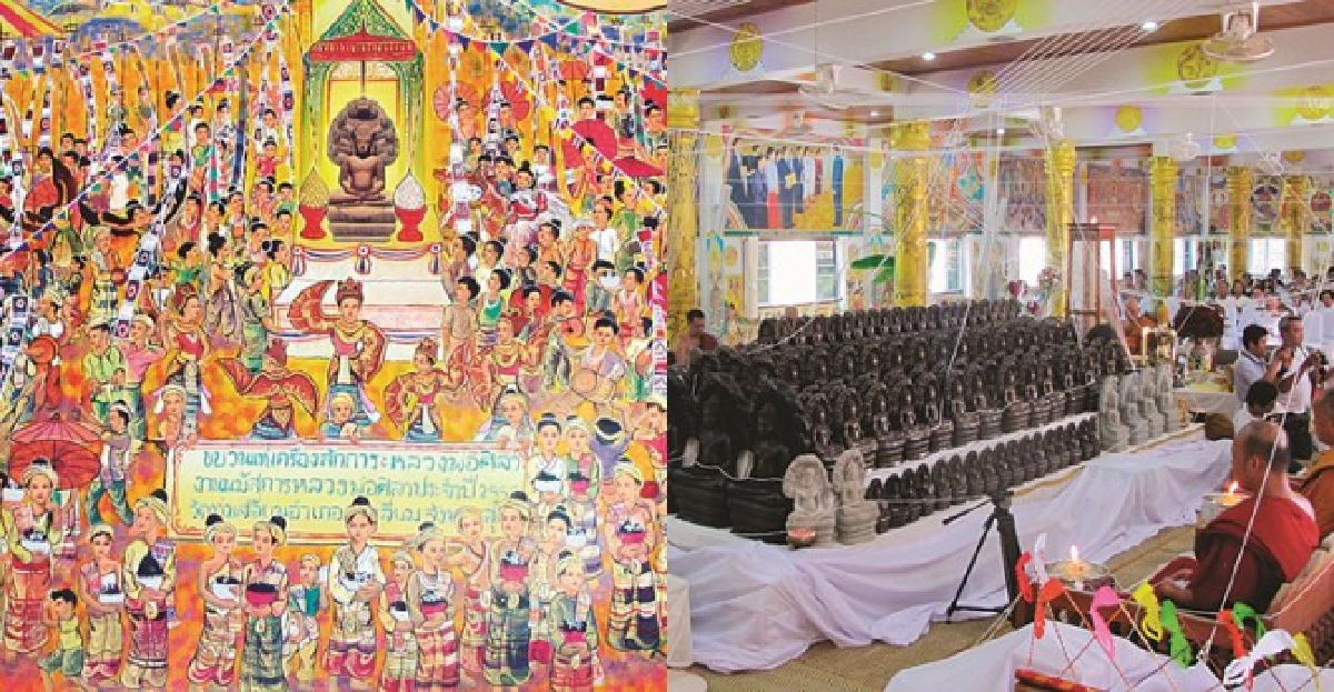 จิตรกรรมฝาผนัง'รู้รอบโลก'วัดสุโขทัย 