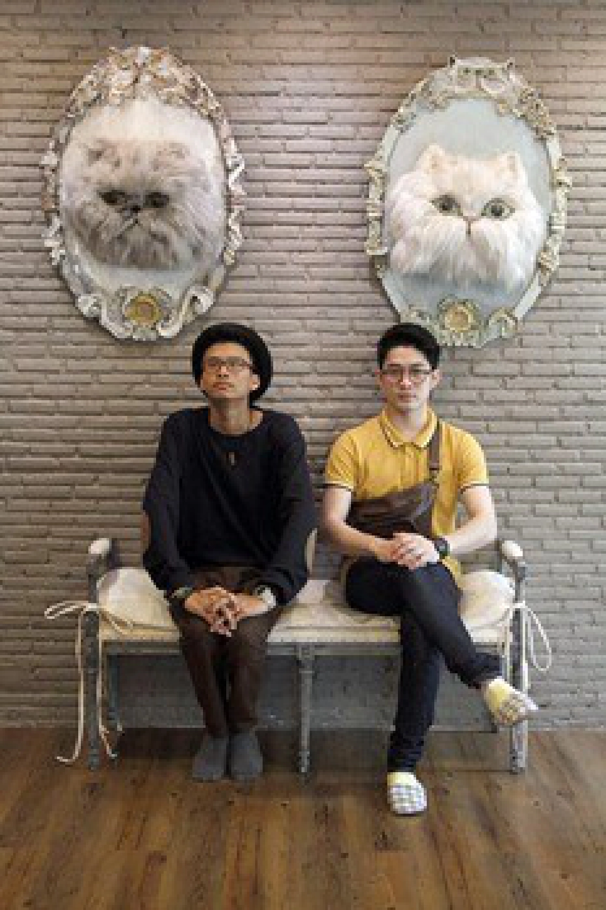 ชวน3หนุ่ม'นนท์-คิง-แม็กซ์'ชิมเค้กชมแมว