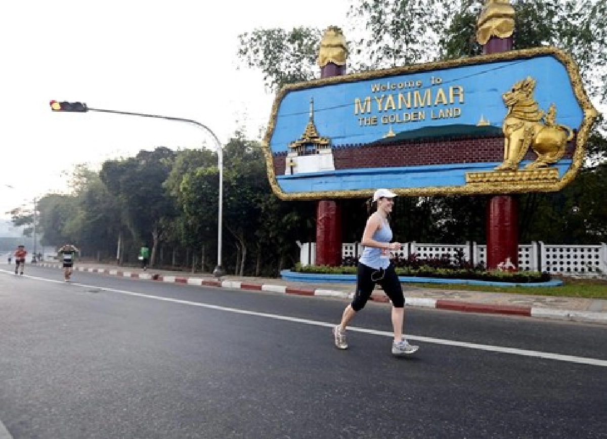 'มาราธอน'ครั้งประวัติศาสตร์ที่พม่า