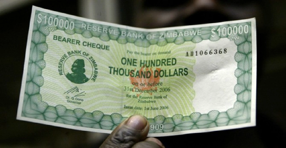 อึ้ง!'ซิมบับเว'มีเงินคงคลัง6,500บาท