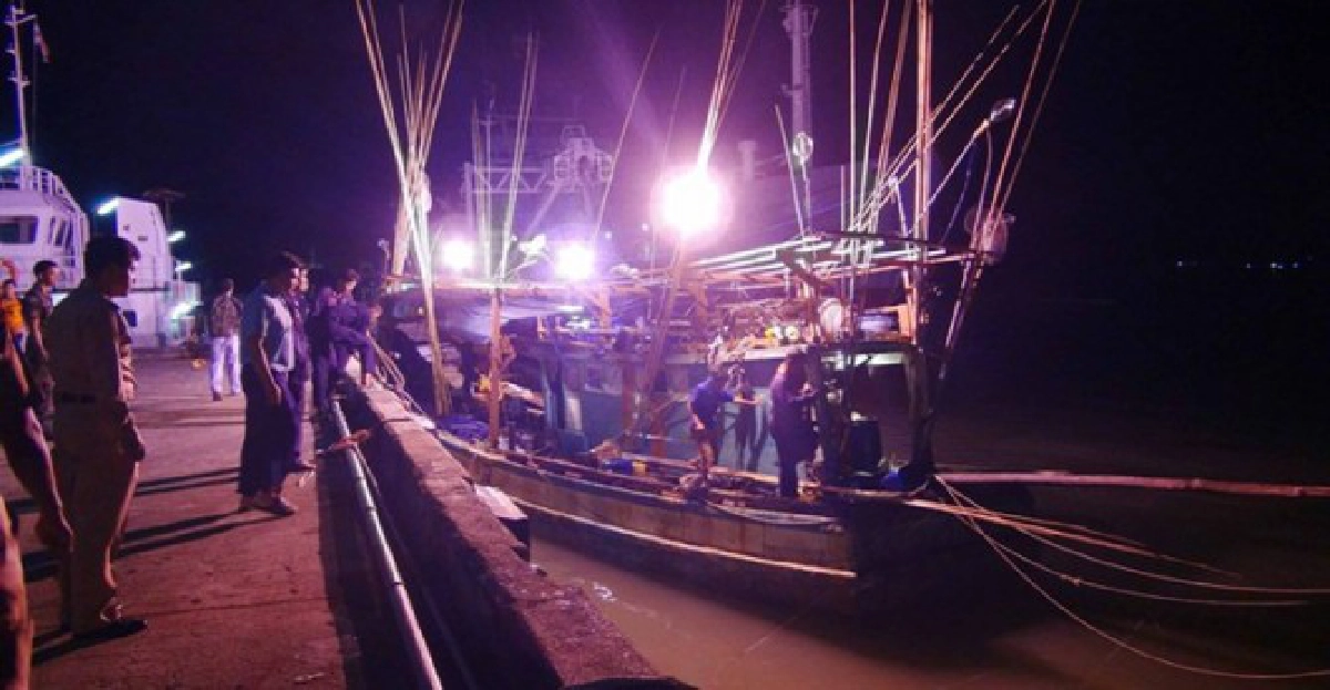 จับเรือประมงเวียดนามรุกน่านน้ำไทย