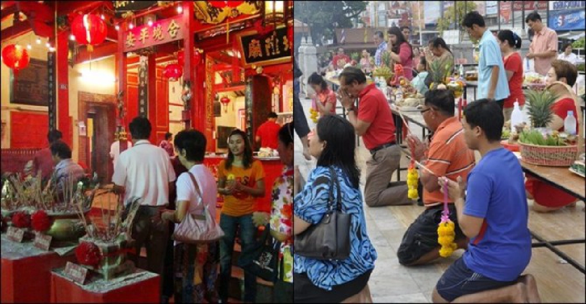 ตรุษจีนคึกคัก!ปชช.แห่ไหว้บรรพบุรุษ ตรุษจีนคึกคัก!ปชช.แห่ไหว้บรรพบุรุษ