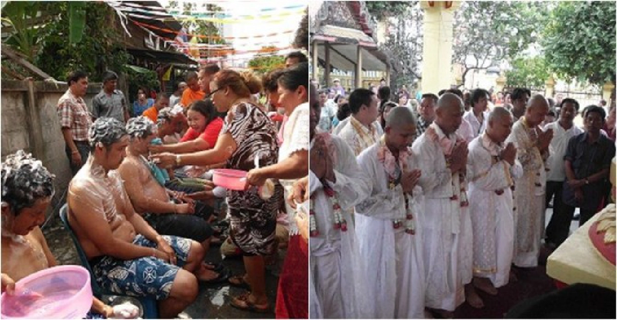  พลังชาวบางนา ร่วมด้วยช่วยกัน"อุปสมบทหมู่"กลางชุมชน