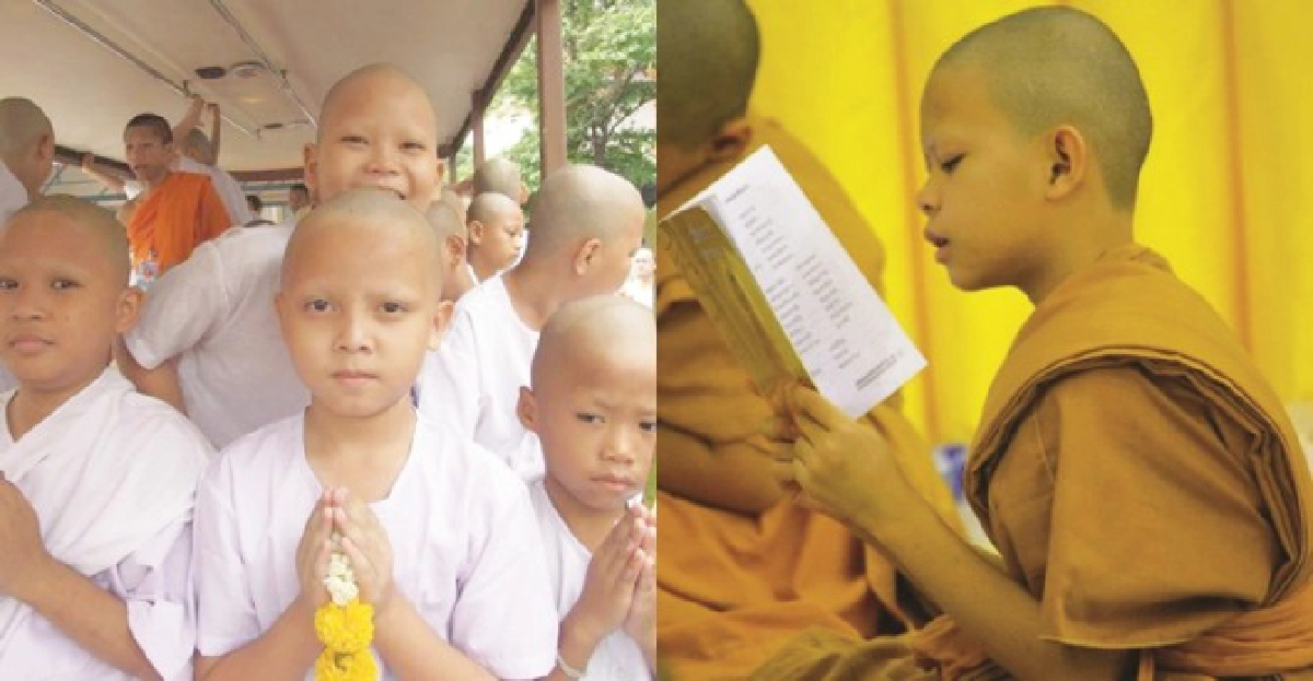 'วัดใหม่อมตรส'บวชเณรภาคฤดูร้อน
'วัดใหม่อมตรส'บวชเณรภาคฤดูร้อน