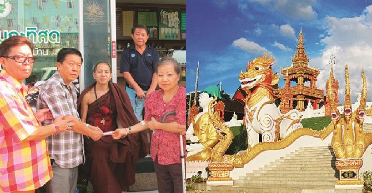 พุทธศิลป์งานช่างวัดแสงแก้วโพธิญาณ