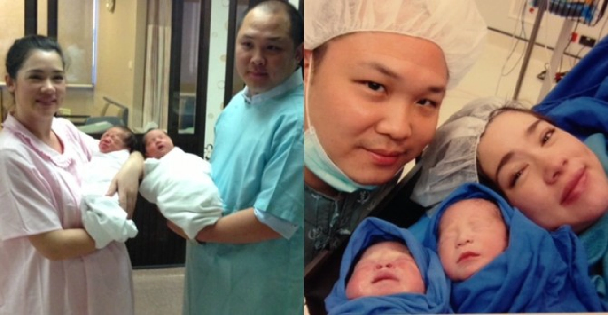 'บัวชมพู'เป็นปลื้ม!คลอดลูกแฝด