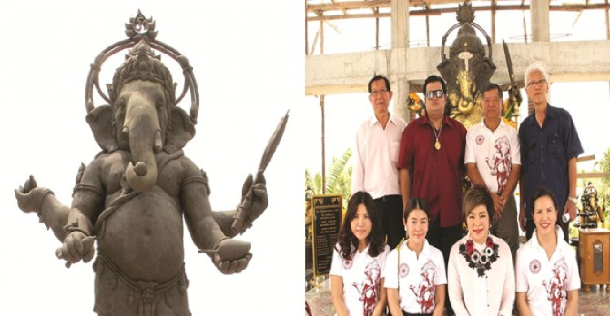 'พระพิฆเนศ'เนื้อสำริดองค์ใหญ่ที่สุดในโลก 'พระพิฆเนศ'เนื้อสำริดองค์ใหญ่ที่สุดในโลก