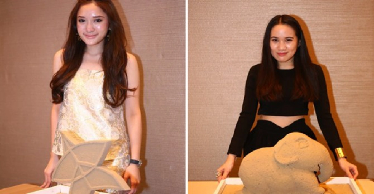 หนุ่มสาวก่อกองทรายในจินตนาการ