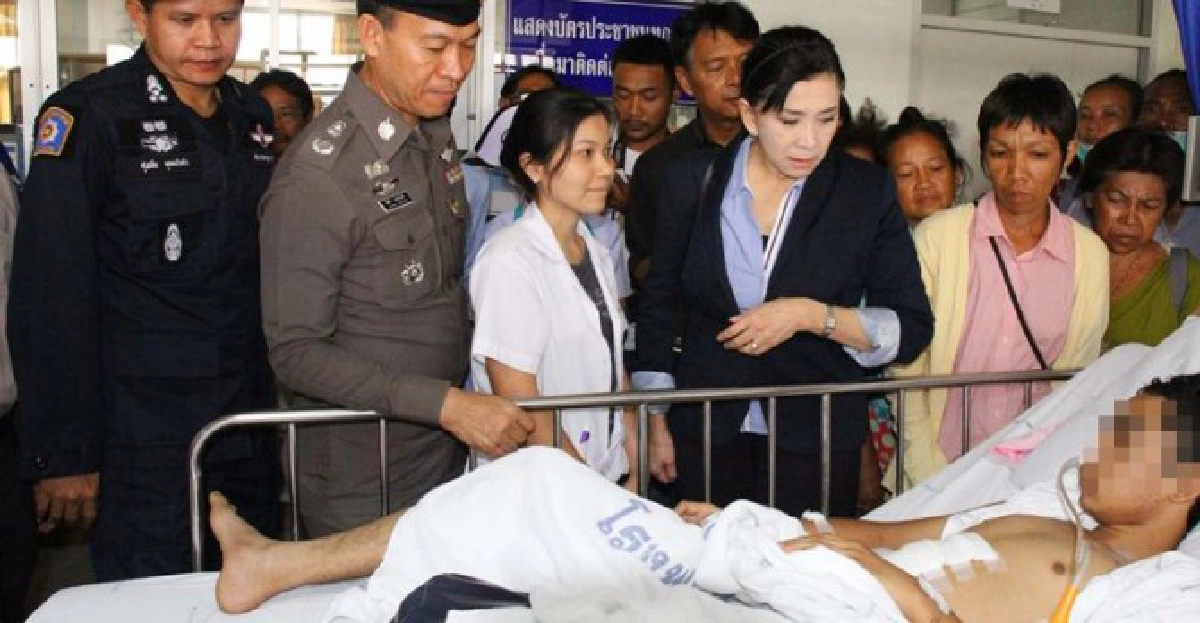 ถูกซ้อม'ไส้แตก'ร้องปวีณา..ช่วย'ลูกชาย' ถูกซ้อม'ไส้แตก'ร้องปวีณา..ช่วย'ลูกชาย'