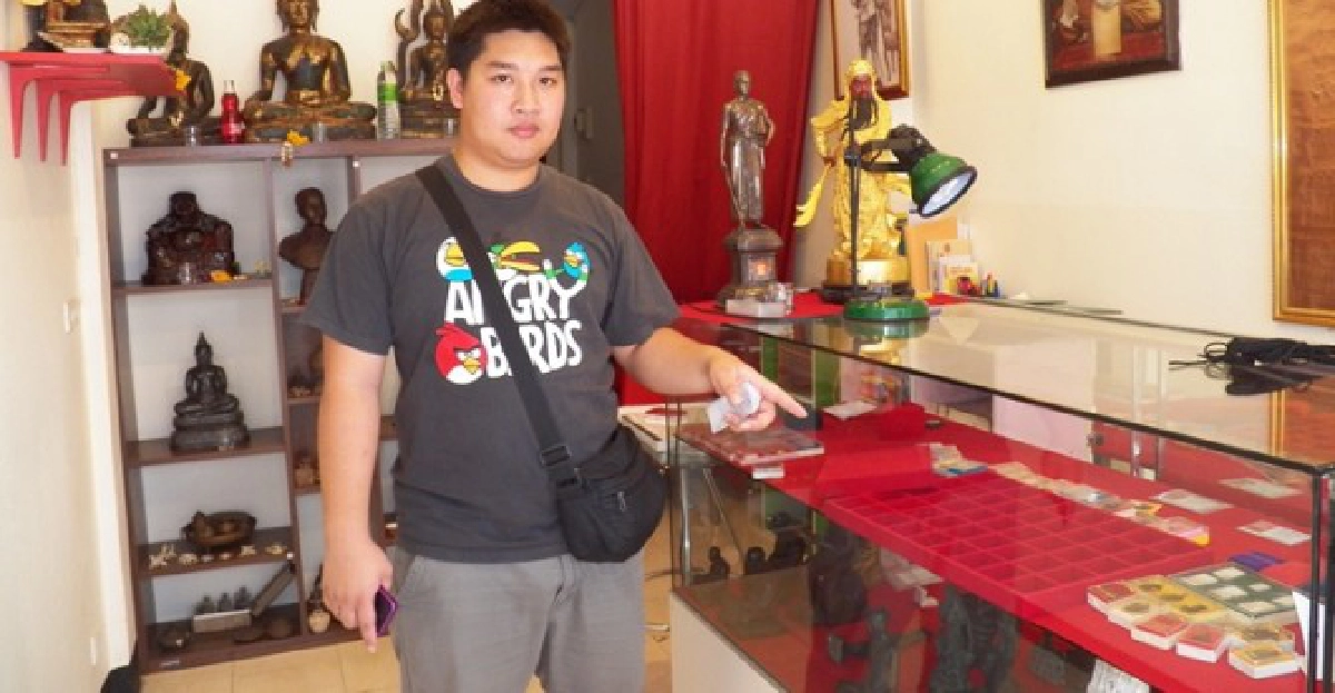 คนร้ายงัดร้าน'ตุ๊กรังสิตพระเครื่อง'