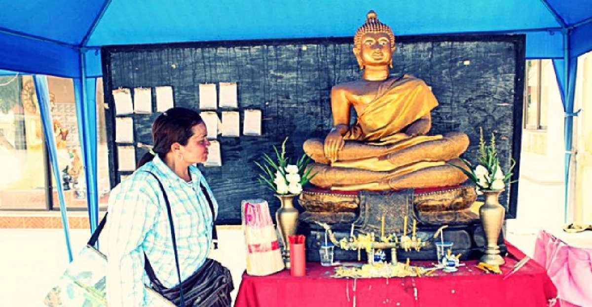 ตะลึง!พบองค์พระพุทธรูป4ขา 