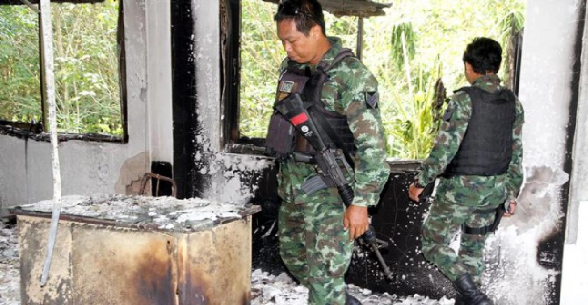 ตรวจเหตุป่วนปัตตานีหลายจุด ตรวจเหตุป่วนปัตตานีหลายจุด