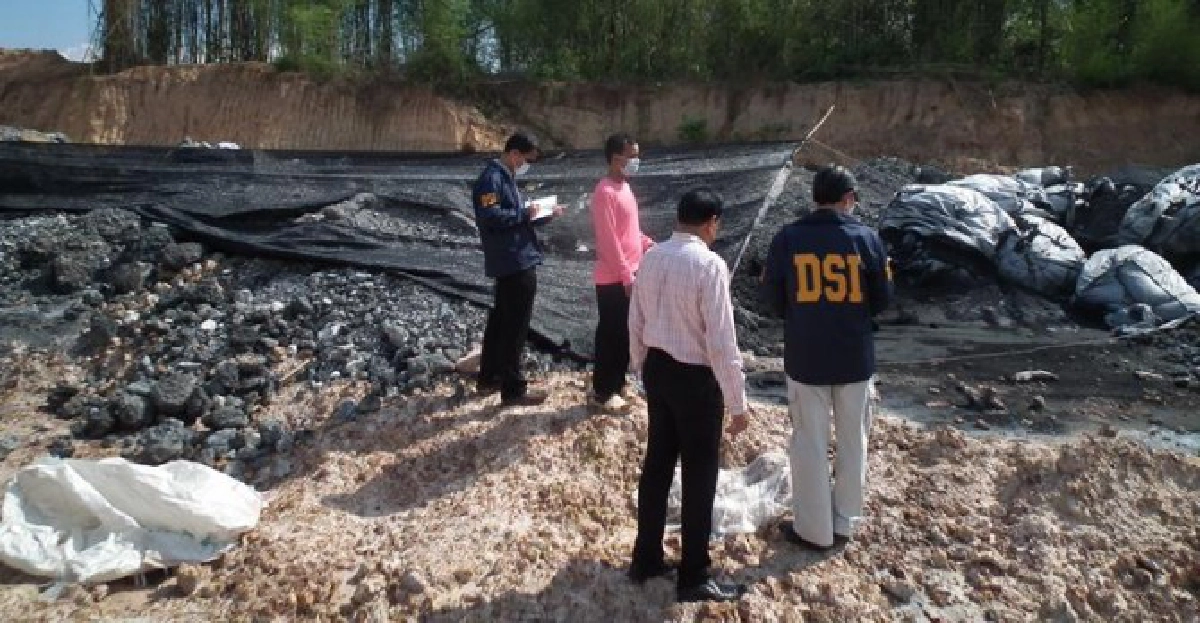 DSIตรวจพื้นที่ทิ้งกากสารพิษ