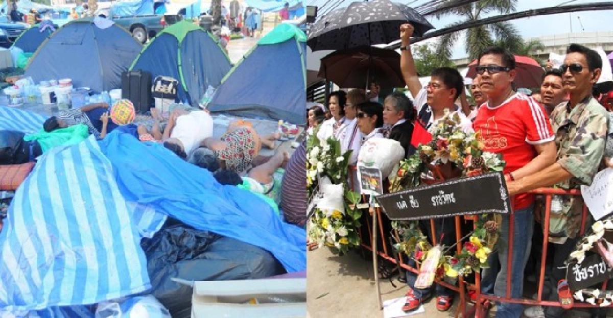 'ม็อบมวลชน-คนเมือง'แรงกระเพื่อมถึงรบ. 'ม็อบมวลชน-คนเมือง'แรงกระเพื่อมถึงรบ.