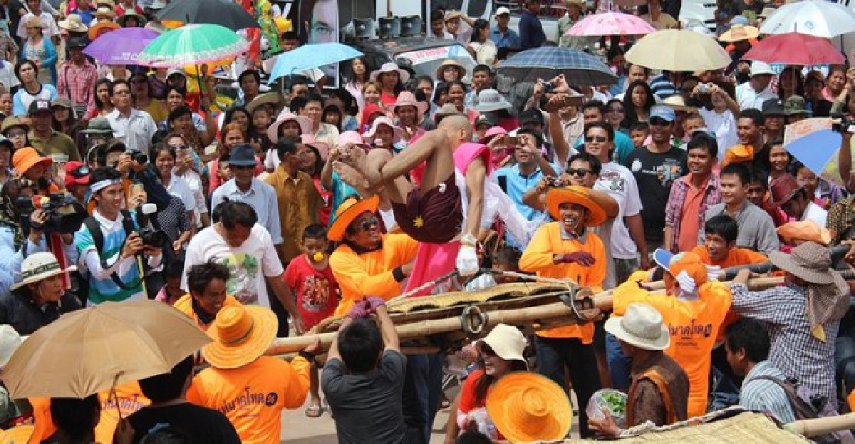 ชัยภูมิจัดสืบสานประเพณีแห่นาคโหด ชัยภูมิจัดสืบสานประเพณีแห่นาคโหด