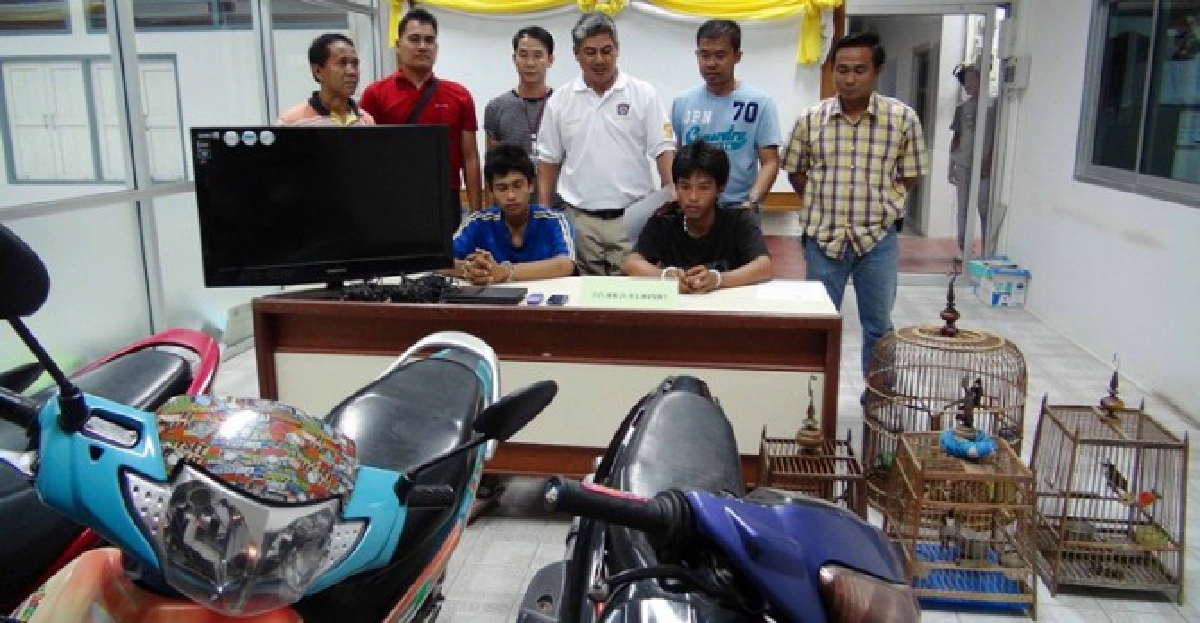 ตร.สงขลาจับ2โจรตระเวนลักทรัพย์ ตร.สงขลาจับ2โจรตระเวนลักทรัพย์