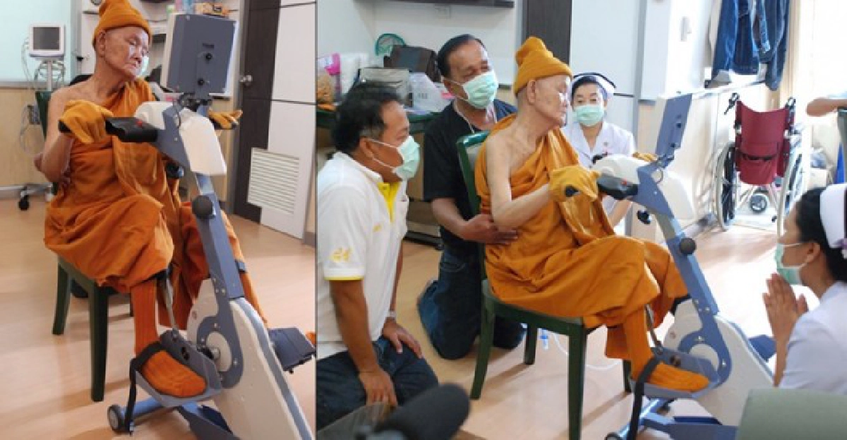 'หลวงพ่อคูณ'ดีขึ้น-โชว์ปั่นจักรยาน 'หลวงพ่อคูณ'ดีขึ้น-โชว์ปั่นจักรยาน