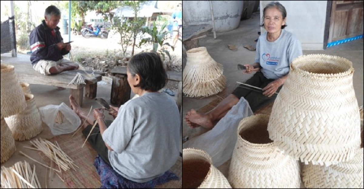 'หวดนึ่งข้าว'แบบพอเพียงเลี้ยงครอบครัว