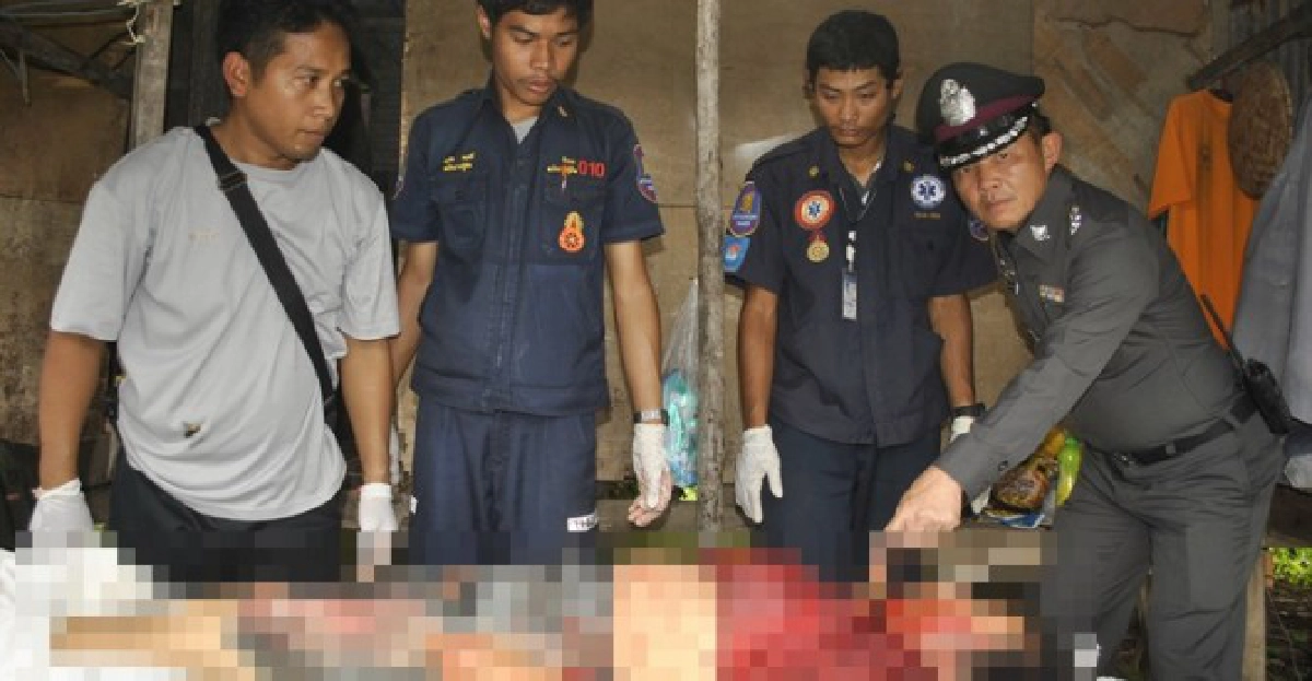 ผัวโหด!ฉุนเมียชวนทะเลาะแทงดับคาห้อง
