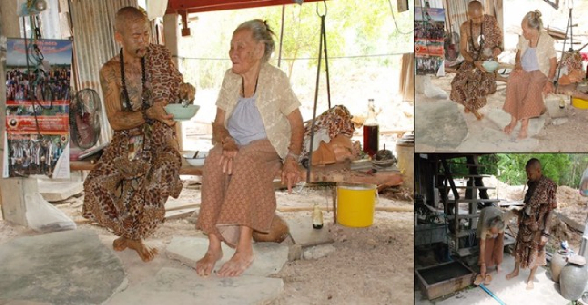 'ฤาษี'ยอดกตัญญูทิ้งป่ามาเลี้ยงแม่วัย85