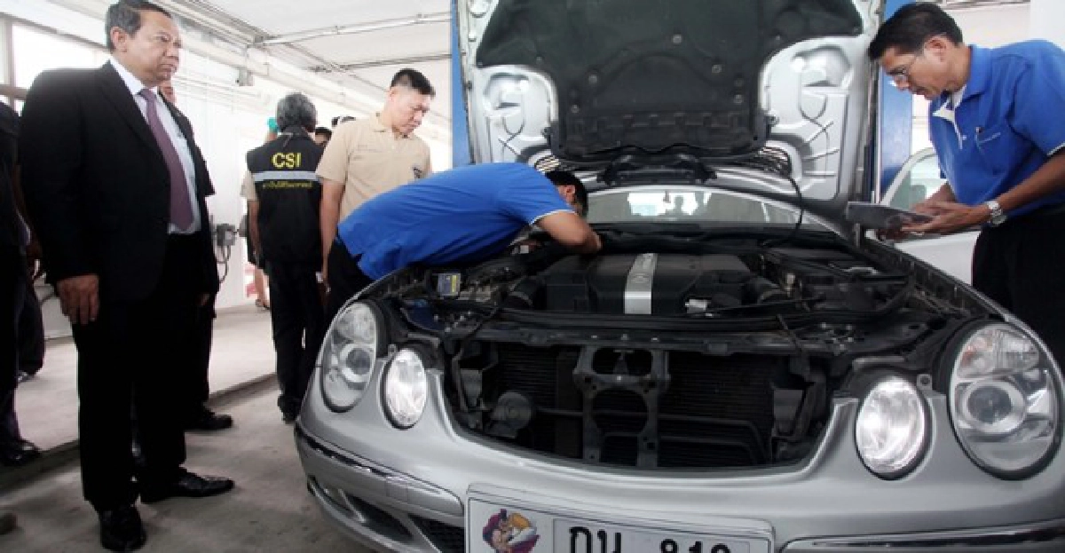 ประเดิม!ตรวจรถหรูพบสงสัยเลี่ยงภาษี