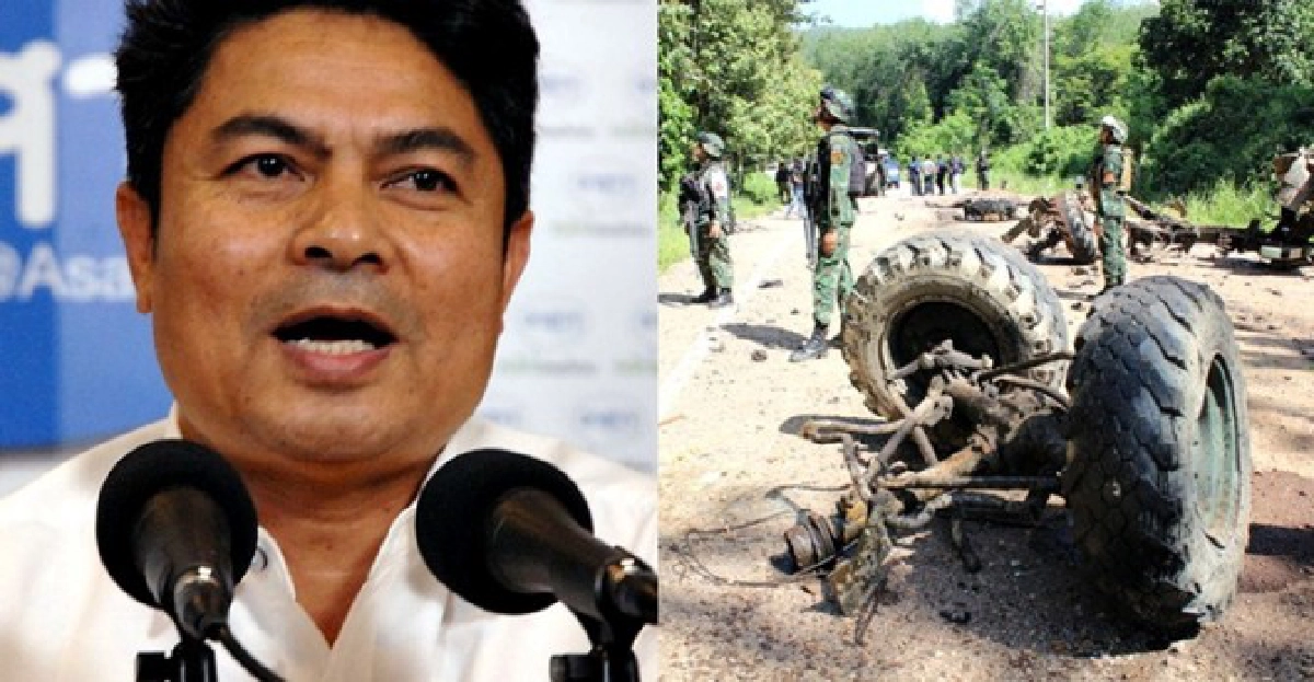 'ปชป.'เสียใจ!ทหารกรงปินังถูกลอบบึ้ม 'ปชป.'เสียใจ!ทหารกรงปินังถูกลอบบึ้ม