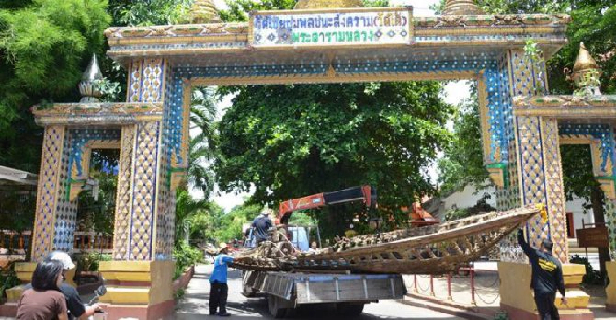 ฮือฮา!พบซากเรือโบราณอายุนับ100ปี